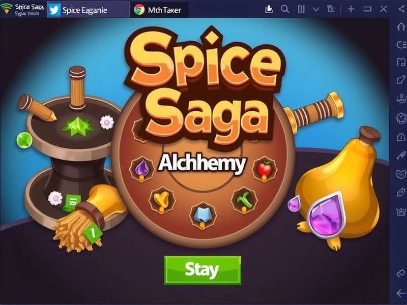 Spice Saga Alchemy Interface